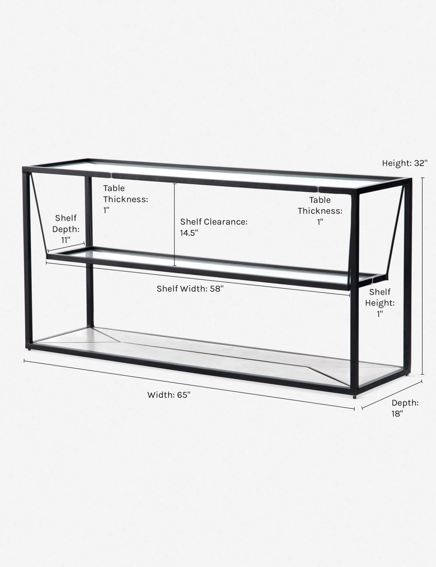 Raquel Console Table - Image 6