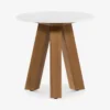 Catanzaro Indoor / Outdoor Round Side Table