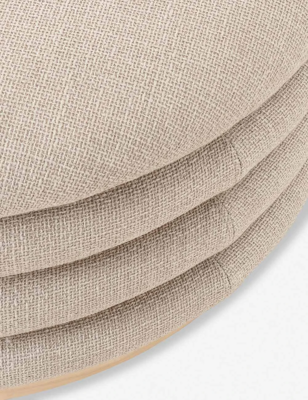 Oliver Round Ottoman - Image 7