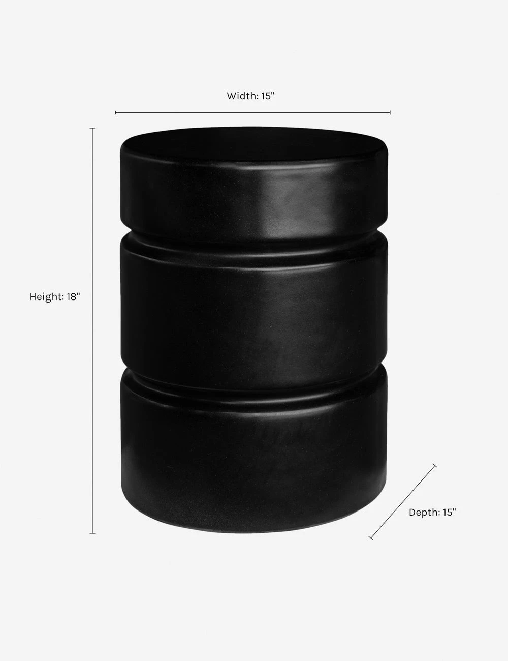 Marke Indoor / Outdoor Round Side Table - Image 6