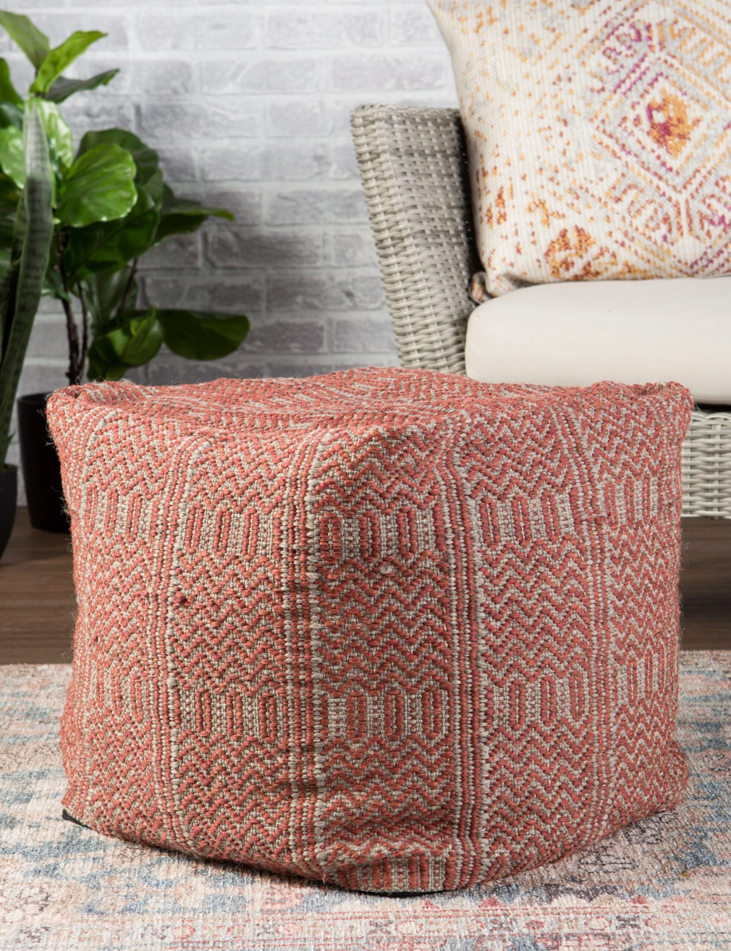 Tindra Indoor / Outdoor Pouf - Image 5
