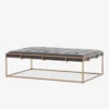 Olwina Leather Coffee Table