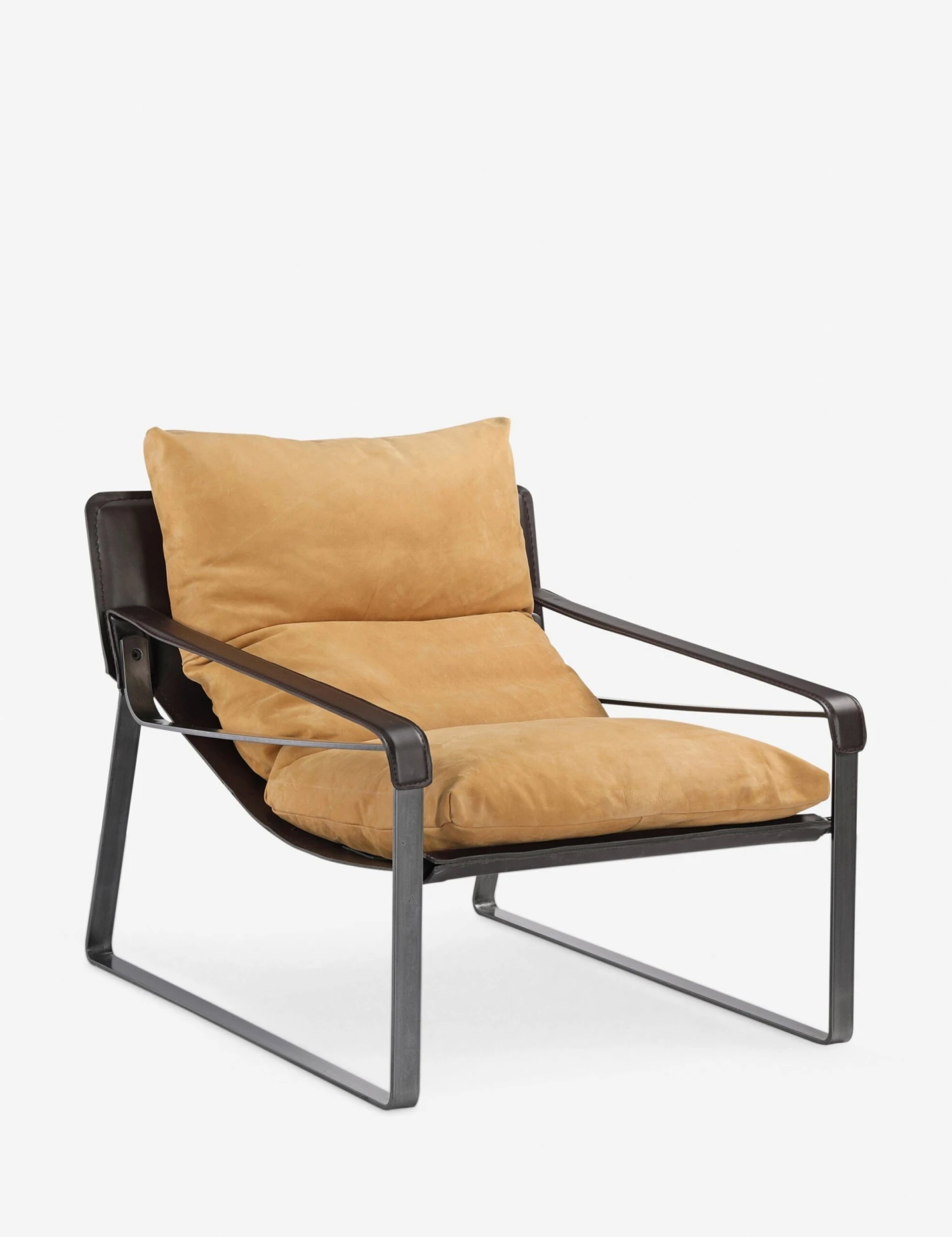 Bo Leather Accent Chair - Image 2