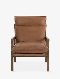 Rowena Leather Accent Chair