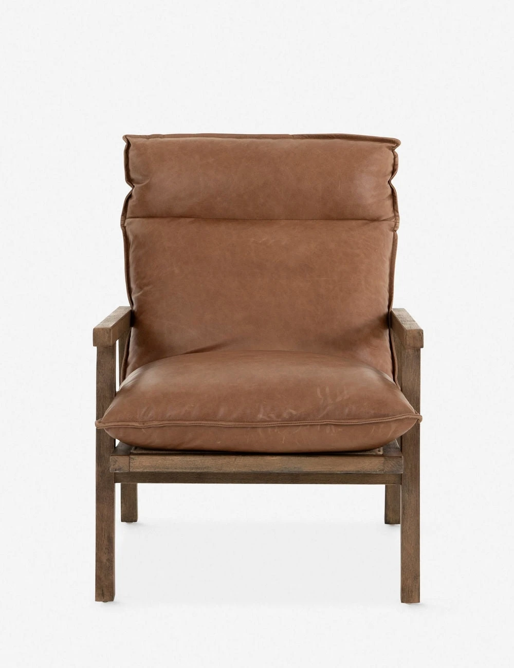Rowena Leather Accent Chair