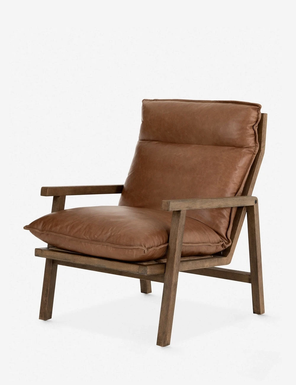 Rowena Leather Accent Chair - Image 2